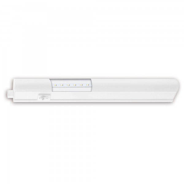 Regleta led integra.c/interr. 8w.55cm.c