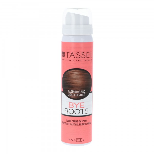 Tassel bye roots cubrecanas castaño claro spray 1un vaporizador