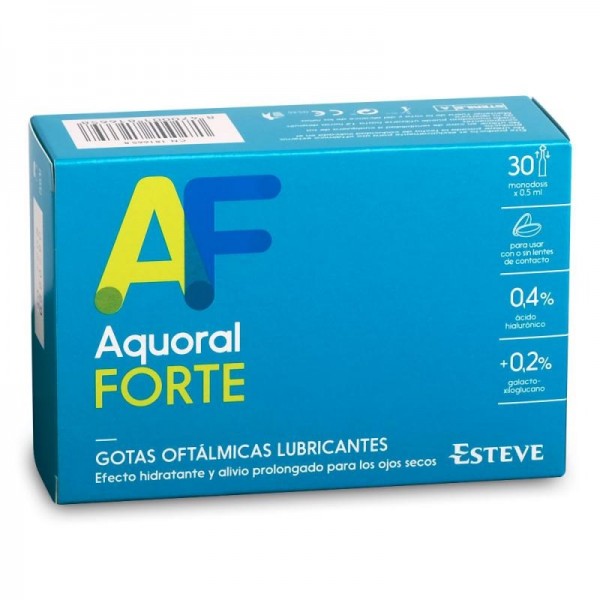 Aquoral Forte Gotas Oftálmicas 30 Monodosis 0,5ml