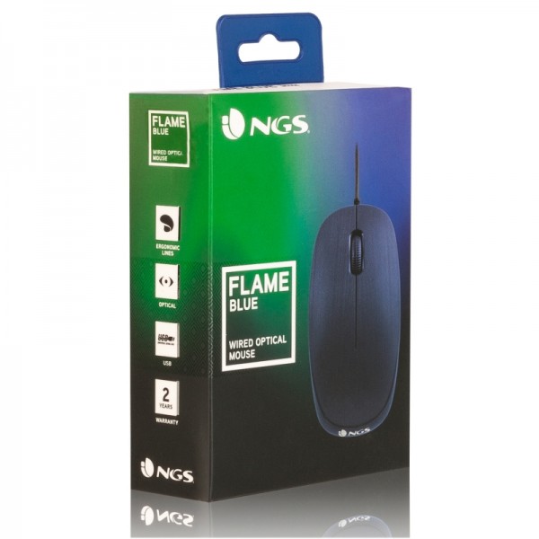 Ngs raton óptico blueflame 1000 dpi azul Ngs raton óptico blueflame 1000 dpi azul