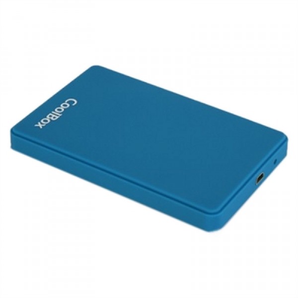 Coolbox caja hdd scg2543 2.5' 3.0 azul