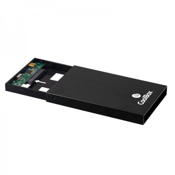 Coolbox caja hdd 2.5" slimchase a-2512 usb 2.0