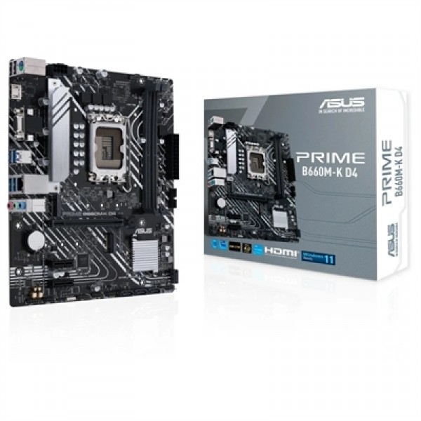 Asus placa base prime b660m-k d4  matx 1700