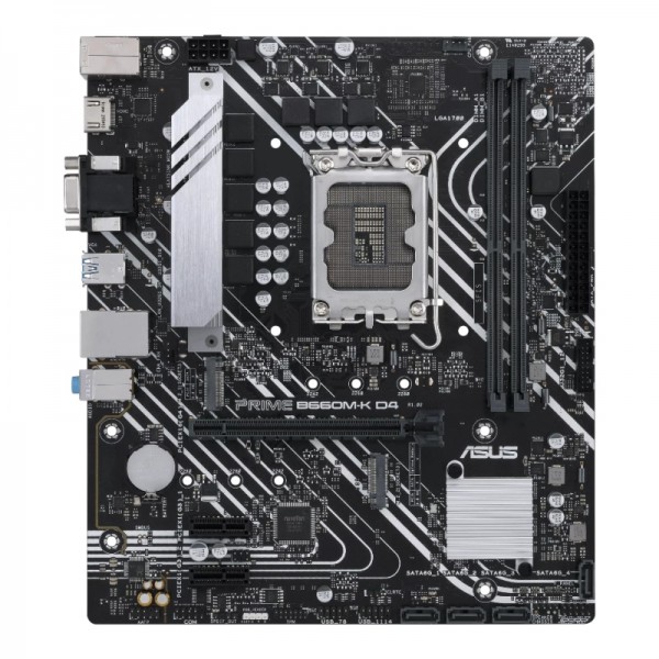 Asus placa base prime b660m-k d4  matx 1700