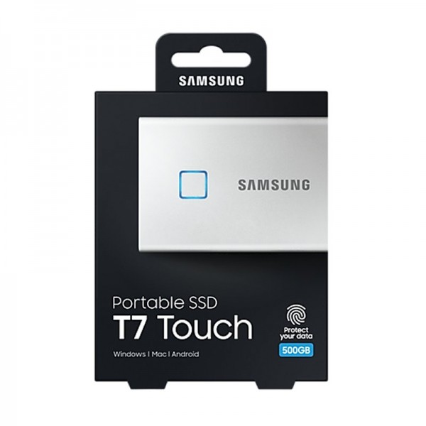 Samsung t7 touch ssd externo 500gb nvme usb 3.2