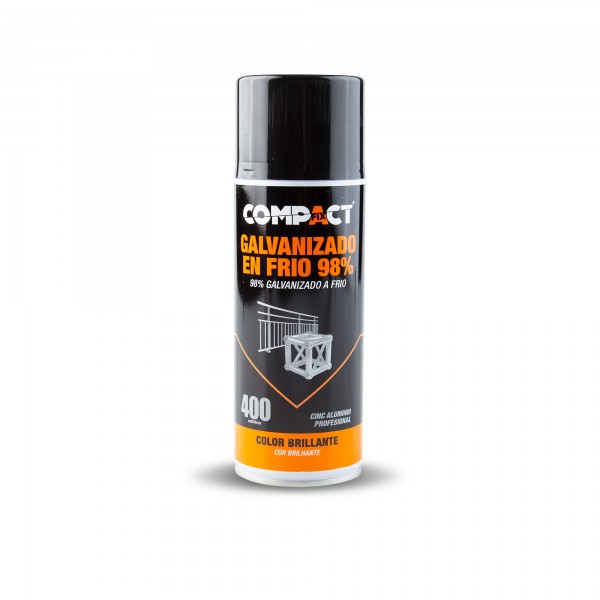 Spray galvanizado frio 98% compact 400ml