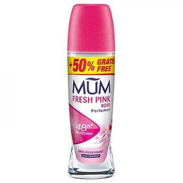 Mum desodorante roll-on Fresh Pink 75 + 50% GRATIS