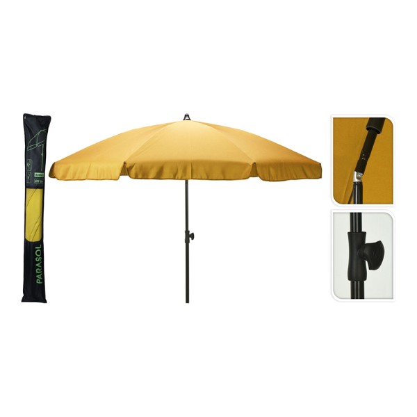 Parasol amarillo 220cm