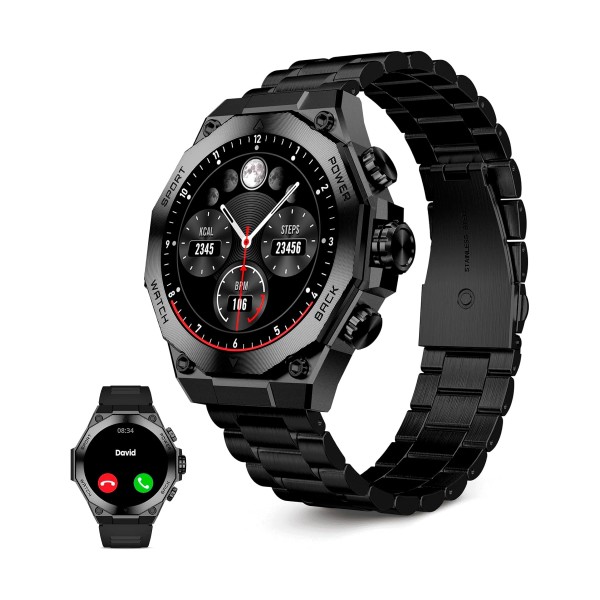 Ksix titanium black / smartwatch 1.43"