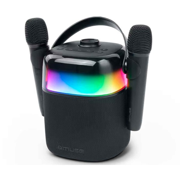 Muse m-530 ka black / altavoz portátil karaoke