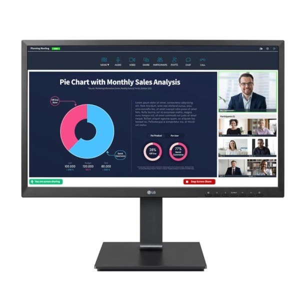 Lg 24bp75cp-b monitor 23.8" rj45 usbc webc aa mm Lg 24bp75cp-b monitor 23.8" rj45 usbc webc aa mm