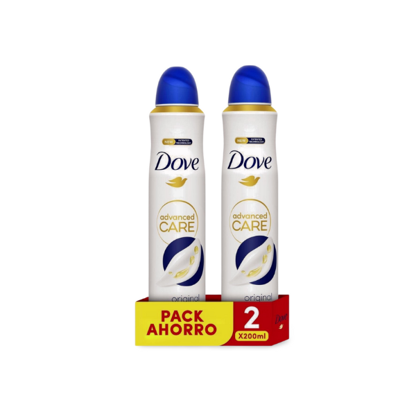 Dove desodorante spray Original 2x200ml PACK AHORRO